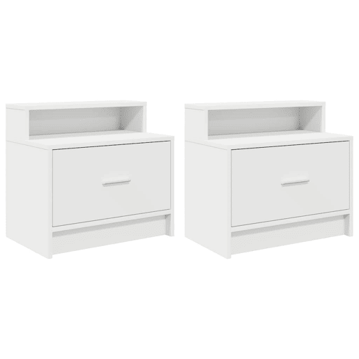 Soluna Home - Mesas de cabeceira Madeira 2 piezas 51 x 31 x 47 cm Soluna Home - Mesas de cabeceira Madeira 2 piezas 51 x 31 x 47 cm