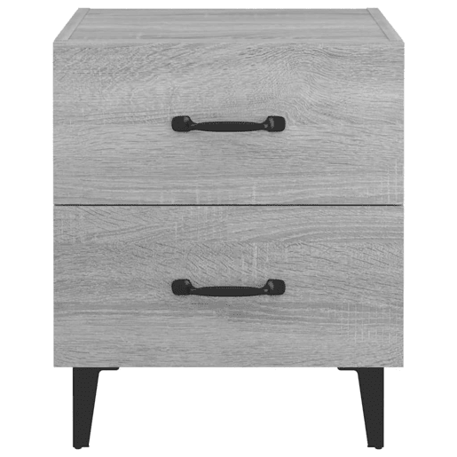 Soluna Home - Mesas de cabeceira Madeira trabalhada e metal 40 x 35 x 47,5 cm Soluna Home - Mesas de cabeceira Madeira trabalhada e metal 40 x 35 x 47,5 cm