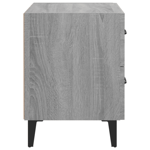 Soluna Home - Mesas de cabeceira Madeira trabalhada e metal 40 x 35 x 47,5 cm Soluna Home - Mesas de cabeceira Madeira trabalhada e metal 40 x 35 x 47,5 cm