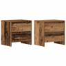 Soluna Home - Mesas de cabeceira Madeira 45 x 34 x 44,5 cm