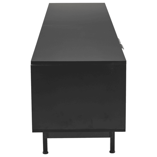 Armário TV 200 cm - com 3 compartimentos e 2 gavetas - Capacidade máxima TV 90u201D - Preto Armário TV 200 cm - com 3 compartimentos e 2 gavetas - Capacidade máxima TV 90u201D - Preto