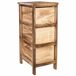 Cajonera de madera Cajonera de madera Marrón