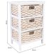 Cajonera de madera Cajonera de madera Blanco