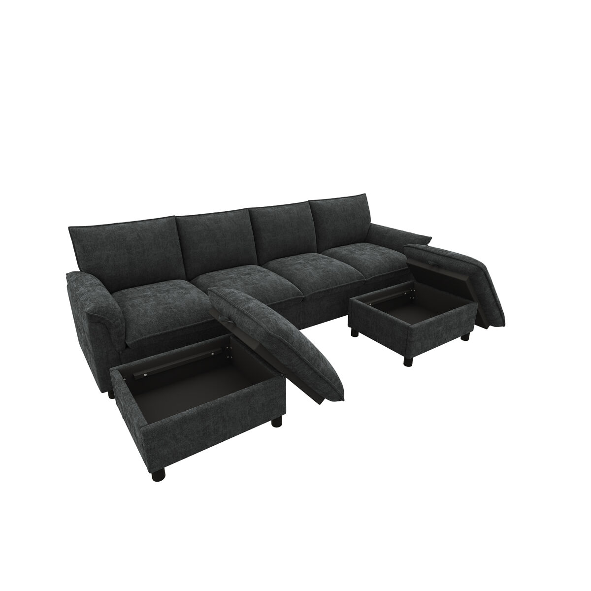 Sofá modular 4 plazas
