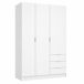 ARMARIO 3 PUERTAS Y 3 CAJONES NINE 121 ARMARIO 3 PUERTAS Y 3 CAJONES NINE 121 Blanco