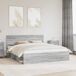 Estructura de cama matrimonial 183x210 Estructura de cama matrimonial 183x210 Gris