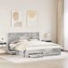 Estructura De Cama Doble Matrimonial 203x203 Estructura De Cama Doble Matrimonial 203x203 Gris