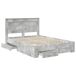 Estructura De Cama Doble Matrimonial 160x200 Estructura De Cama Doble Matrimonial 160x200 Gris