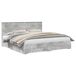Estructura de cama matrimonial 203x210 Estructura de cama matrimonial 203x210 Gris