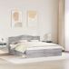 Estructura de cama matrimonial 183x206 Estructura de cama matrimonial 183x206 Gris