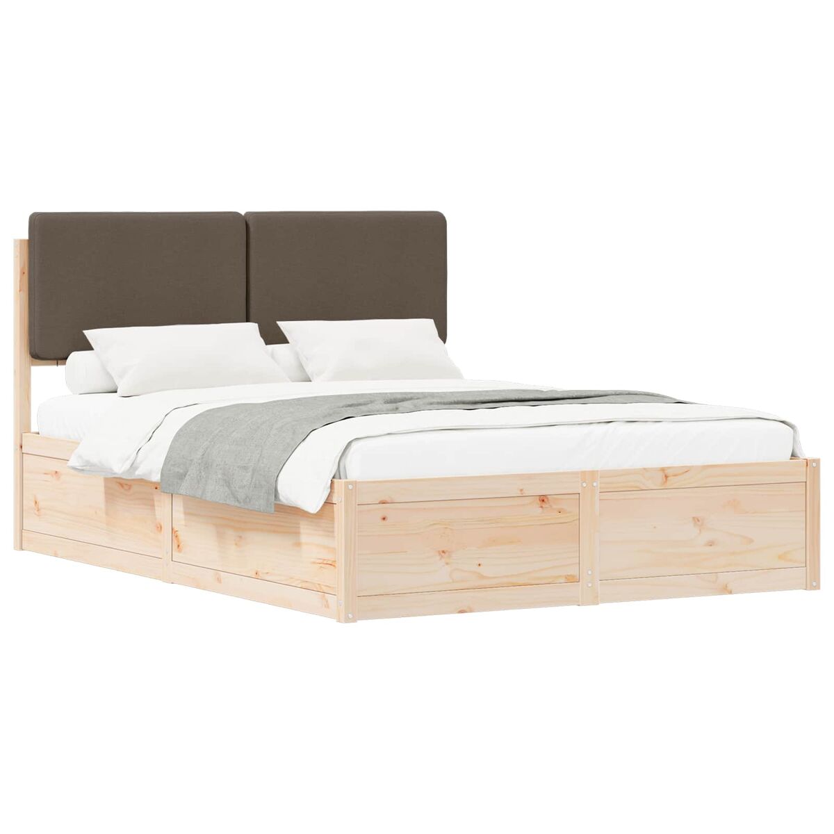 Estructura de cama matrimonial 165x205 Topo