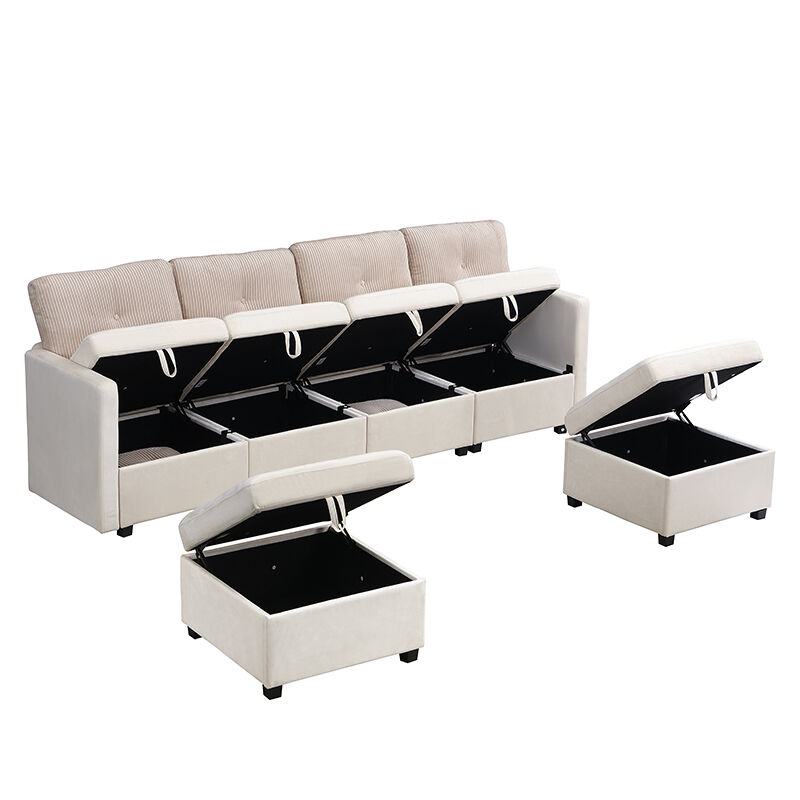 Sofá modular 6 plazas