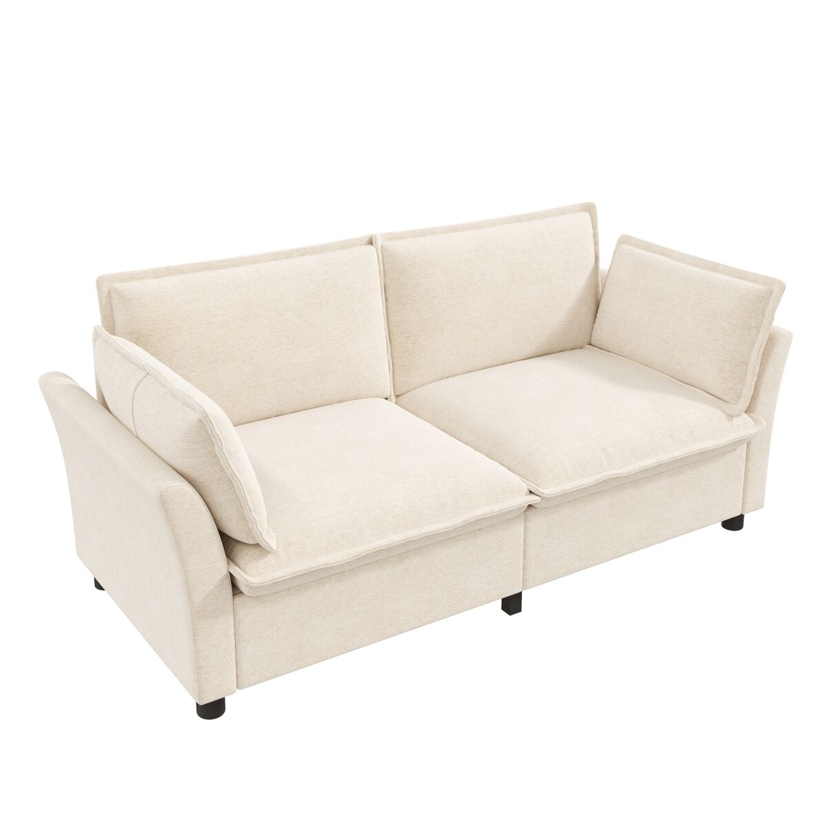 sofa 2 plazas fija de telabeige