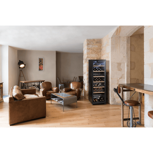 Cave de Vinho CLIMADIFF CPW147 (147 Garrafas - Preto)