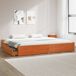 Estructura De Cama Doble Matrimonial 185x205 Estructura De Cama Doble Matrimonial 185x205 Marrón