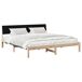 Estructura de cama matrimonial 185x214 Estructura de cama matrimonial 185x214 Blanco/ Gris Claro