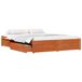 Estructura De Cama Doble Matrimonial 155x205 Estructura De Cama Doble Matrimonial 155x205 Marrón