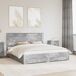 Estructura de cama matrimonial 203x210 Estructura de cama matrimonial 203x210 Gris