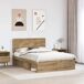 Estructura de cama matrimonial 153x206 Estructura de cama matrimonial 153x206 Gris