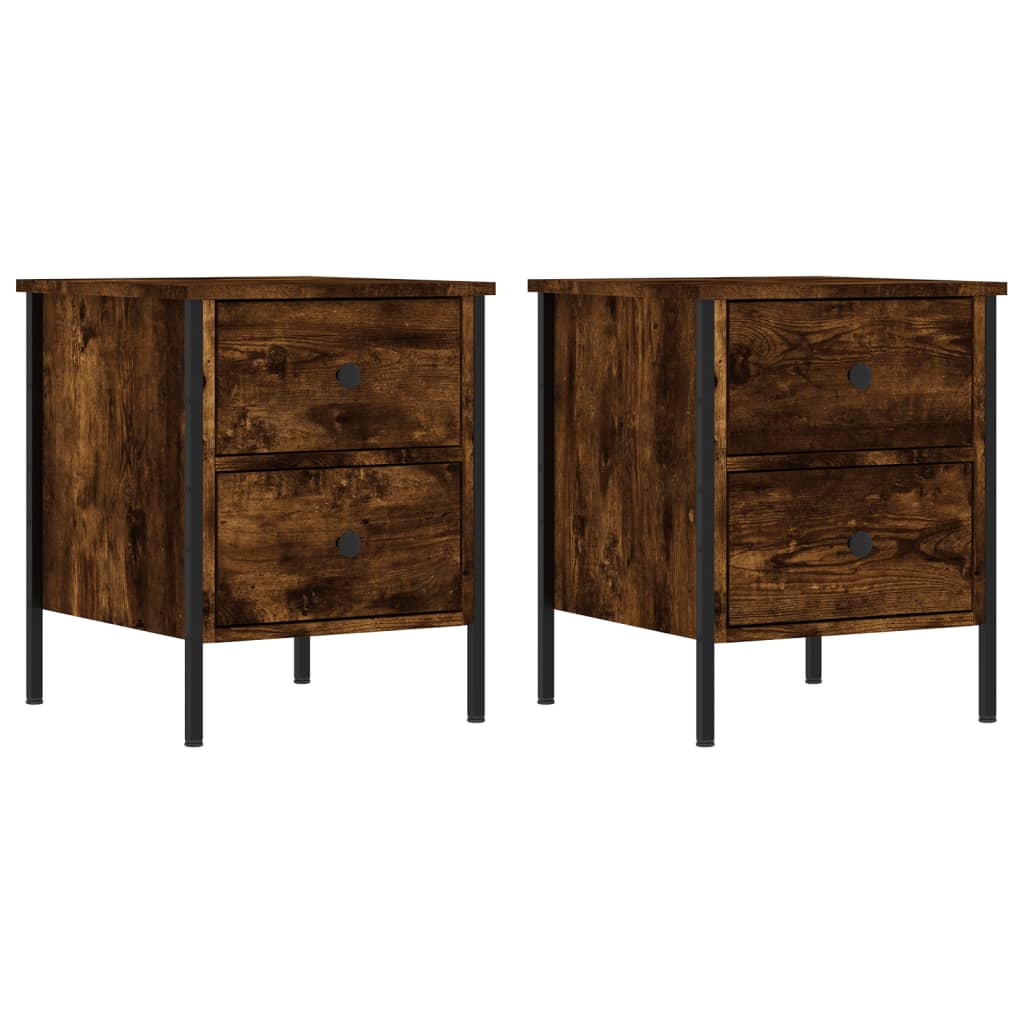 Soluna home - set de 2 mesitas de noche madera elmhurst 42