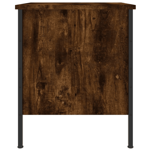 Soluna Home - Mesas de cabeceira Madeira trabalhada e ferro 2 piezas 40 x 42 x 50 cm