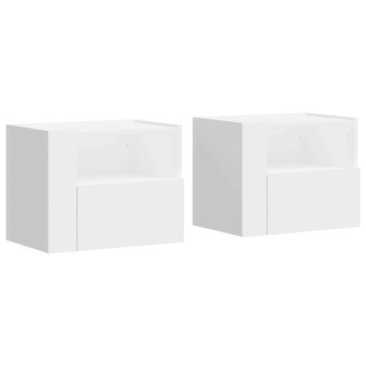 Soluna Home - Mesas de cabeceira Madeira 2 piezas 45 x 30 x 35 cm Soluna Home - Mesas de cabeceira Madeira 2 piezas 45 x 30 x 35 cm