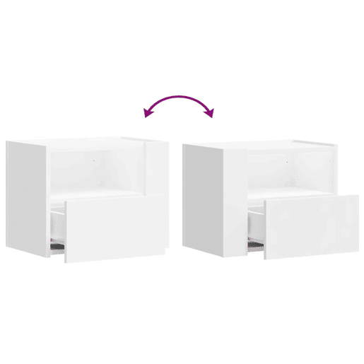 Soluna Home - Mesas de cabeceira Madeira 2 piezas 45 x 30 x 35 cm Soluna Home - Mesas de cabeceira Madeira 2 piezas 45 x 30 x 35 cm