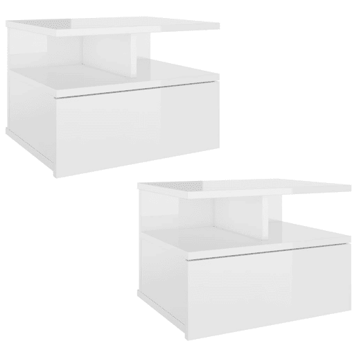 Soluna Home - Mesas de cabeceira Madeira 2 piezas 40 x 31 x 27 cm Soluna Home - Mesas de cabeceira Madeira 2 piezas 40 x 31 x 27 cm