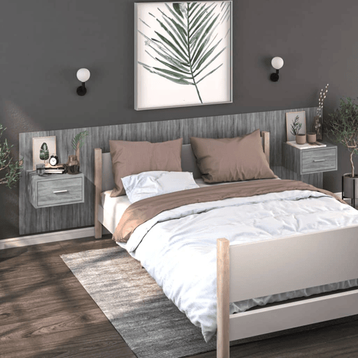 Soluna Home - Mesas de cabeceira Madeira 2 piezas 48,5 x 32,5 x 80 cm Soluna Home - Mesas de cabeceira Madeira 2 piezas 48,5 x 32,5 x 80 cm