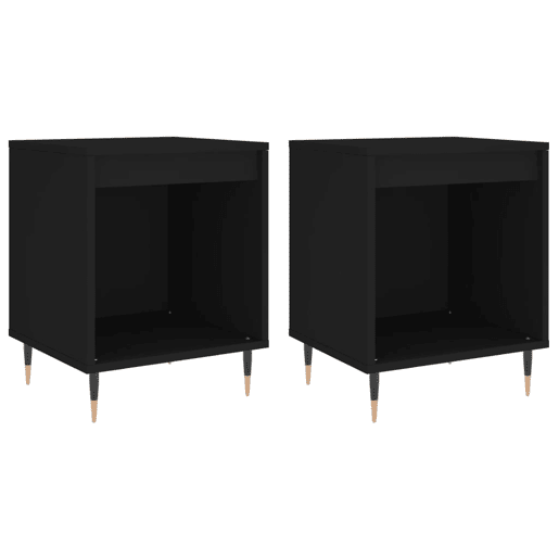 Soluna Home - Mesas de cabeceira Madeira trabalhada e metal 2 piezas 40 x 35 x 50 cm Soluna Home - Mesas de cabeceira Madeira trabalhada e metal 2 piezas 40 x 35 x 50 cm