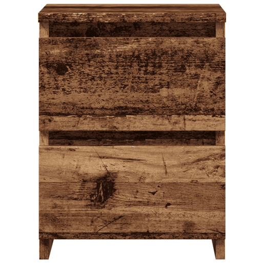 Soluna Home - Mesas de cabeceira Madeira 2 piezas 30 x 30 x 40 cm