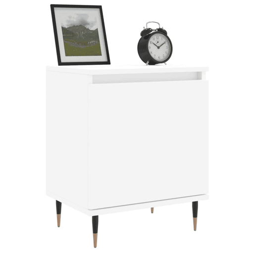 Soluna Home - Mesas de cabeceira Madeira trabalhada e ferro 2 piezas 40 x 30 x 50 cm Soluna Home - Mesas de cabeceira Madeira trabalhada e ferro 2 piezas 40 x 30 x 50 cm