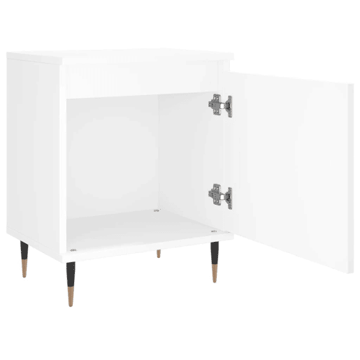 Soluna Home - Mesas de cabeceira Madeira trabalhada e ferro 2 piezas 40 x 30 x 50 cm Soluna Home - Mesas de cabeceira Madeira trabalhada e ferro 2 piezas 40 x 30 x 50 cm