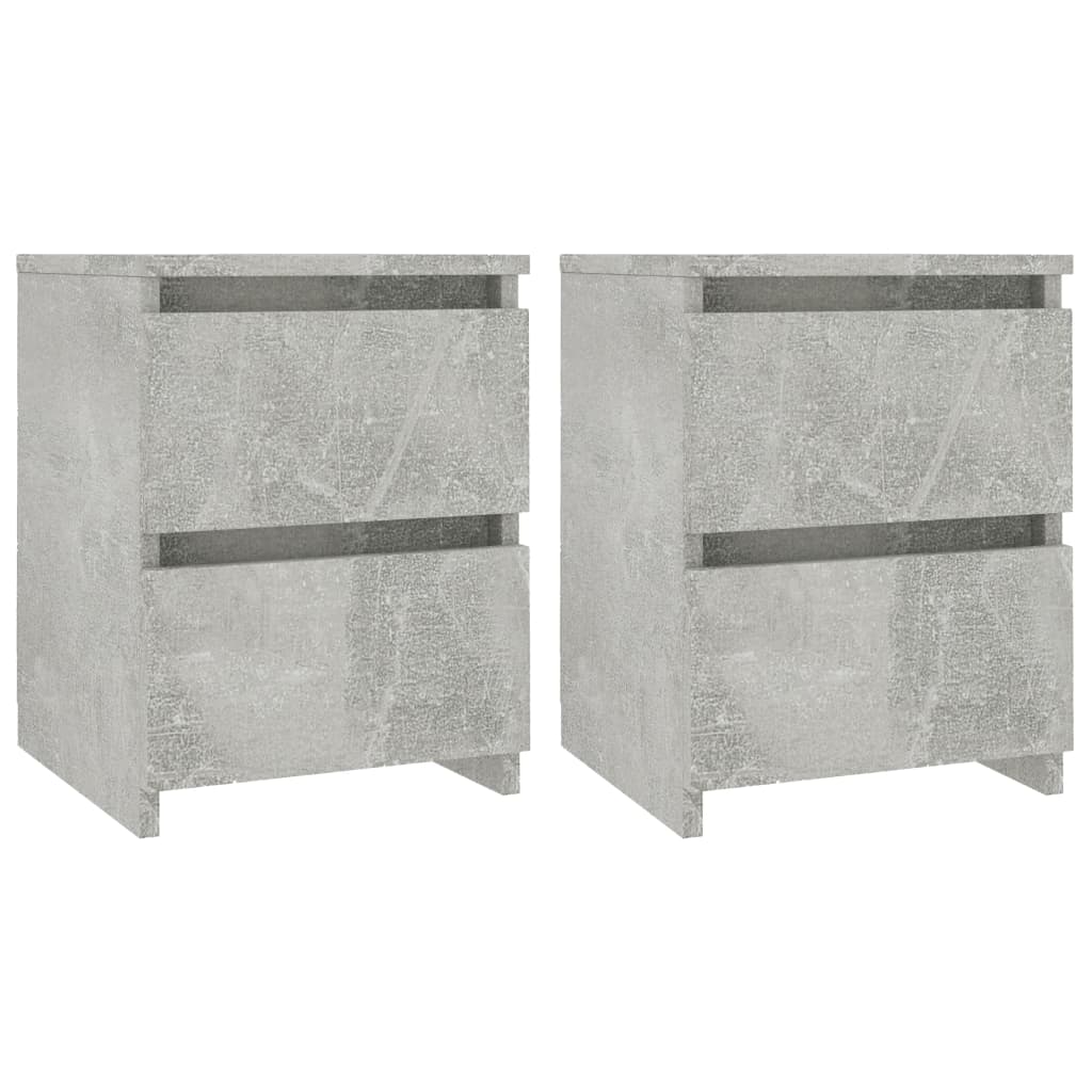 Soluna home - set de 2 mesitas de noche madera cruz 30