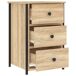 Soluna home - set de 2 mesitas de noche madera elorin 36 Soluna home - set de 2 mesitas de noche madera elorin 36 Roble Artisan