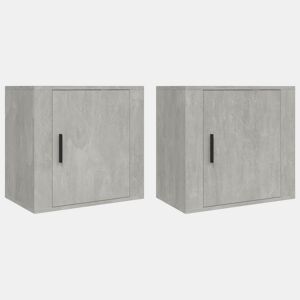 Soluna Home - Mesas de cabeceira Madeira 2 piezas 50 x 30 x 47 cm