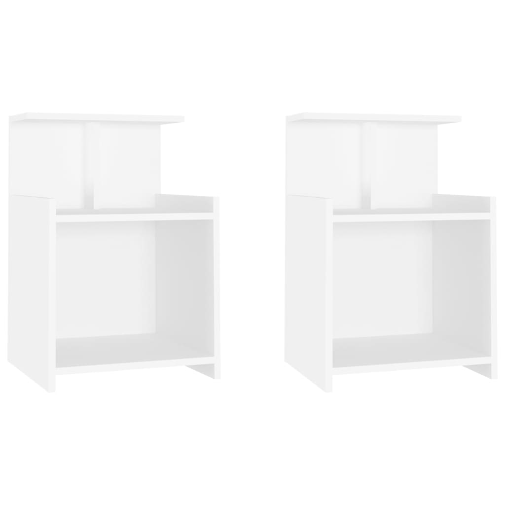 Soluna home - set de 2 mesitas de noche madera chad 35