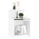 Soluna home - set de 2 mesitas de noche madera chad 35 Soluna home - set de 2 mesitas de noche madera chad 35 Blanco/ Madera