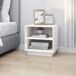Soluna home - set de 2 mesitas de noche madera de pino decatur 40 Soluna home - set de 2 mesitas de noche madera de pino decatur 40 Blanco