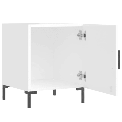 Soluna Home - Mesas de cabeceira Madeira trabalhada e ferro 2 piezas 40 x 40 x 50 cm Soluna Home - Mesas de cabeceira Madeira trabalhada e ferro 2 piezas 40 x 40 x 50 cm