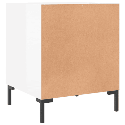 Soluna Home - Mesas de cabeceira Madeira trabalhada e ferro 2 piezas 40 x 40 x 50 cm Soluna Home - Mesas de cabeceira Madeira trabalhada e ferro 2 piezas 40 x 40 x 50 cm