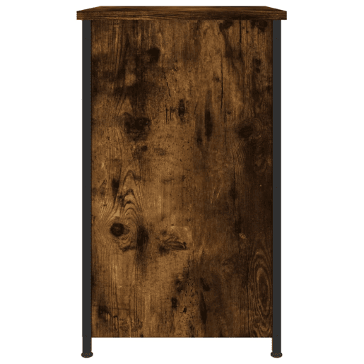 Soluna Home - Mesas de cabeceira Madeira trabalhada e ferro 2 piezas 40 x 36 x 60 cm