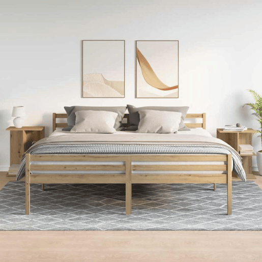 Soluna Home - Mesas de cabeceira Madeira 2 piezas 46,5 x 29 x 61 cm Soluna Home - Mesas de cabeceira Madeira 2 piezas 46,5 x 29 x 61 cm