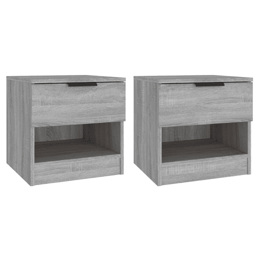 Soluna Home - Mesas de cabeceira Madeira 2 piezas 40 x 39 x 40 cm Soluna Home - Mesas de cabeceira Madeira 2 piezas 40 x 39 x 40 cm