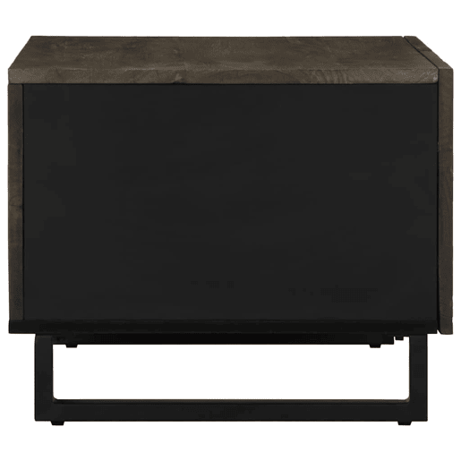Mesa de Centro, Mesa baixa, 80x50x40 cm madeira de mangueira maciça preto Mesa de Centro, Mesa baixa, 80x50x40 cm madeira de mangueira maciça preto