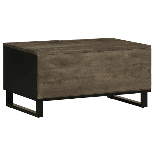 Mesa de Centro, Mesa baixa, 80x50x40 cm madeira de mangueira maciça preto Mesa de Centro, Mesa baixa, 80x50x40 cm madeira de mangueira maciça preto