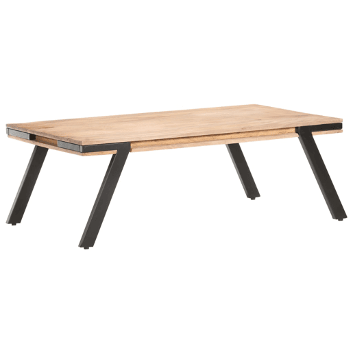 Mesa de Centro, Mesa baixa, 114x65x40 cm madeira de mangueira maciça Mesa de Centro, Mesa baixa, 114x65x40 cm madeira de mangueira maciça