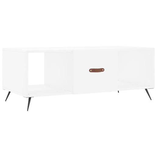 Mesa de Centro, Mesa baixa, 102x50x40 cm madeira processada branco Mesa de Centro, Mesa baixa, 102x50x40 cm madeira processada branco