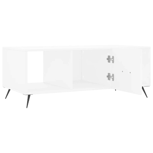 Mesa de Centro, Mesa baixa, 102x50x40 cm madeira processada branco Mesa de Centro, Mesa baixa, 102x50x40 cm madeira processada branco