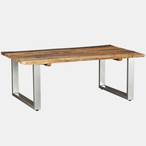 Mesa de Centro, Mesa baixa, 100x60x38 cm madeira reciclada maciça